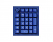 Q0 Plus Number Pad 27 Key RGB Hot-Swap [Gateron G Pro Brown] - Navy Blue