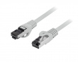 CAT 8.1 S/FTP LSZH - Ethernet cable - Gray - 1,5m