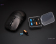 Shinryu Pro Wireless Gaming Mouse - Hotswappable Switch - Black/Transparent