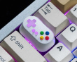 Gamepad Controller Capslock Aluminum Alloy Artisan Keycap - White