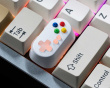 Gamepad Controller Capslock Aluminum Alloy Artisan Keycap - White