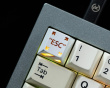 ESC Aluminum Alloy Artisan Keycap - White/Orange