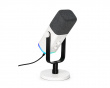 AMPLIGAME AM8 RGB USB/XLR Microphone - Dynamic Mic - White