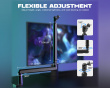 Low-Profile Boom Arm Stand - Black