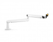 Low-Profile Boom Arm Stand - White