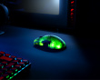 DM320 Wireless Semi-Transparent RGB Gaming Mouse - Black