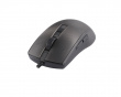 DM310 Semi-Transparent RGB Gaming Mouse - Black