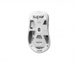 Version 2 Glass Skates for Pulsar Xlite/V2/V2 Mini/V3 Wireless - White