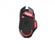 Version 2 Glass Skates for Logitech G502 - Red