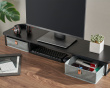 Desktop Monitor Stand with Drawers