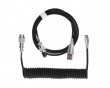 Coiled Cable USB-C - Black
