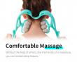 Neck Massage Roller - Turquoise