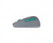 HSK Pro 4K Wireless Mouse Fingertip - Grey/Green