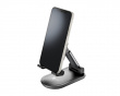 Desk Holder - Foldable Table Stand for Smartphones & Tablets - Black