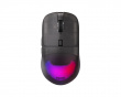 Incott HPC02MPro 2K Hot Swap Gaming Mouse - Transparent Black
