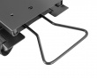 Strap-On Under Desk PC Mount with Sliding Track