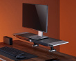 Clamp Mount Monitor Stand with RGB Lightning - Black