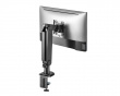Single Monitor Arm with Clamp-On - Black