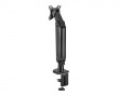 Single Monitor Arm with Clamp-On - Black