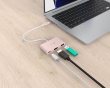 USB-C to HDMI 4K and USB Type-A with 90W Power Delivery - Pink