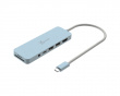 USB-C Multi-Port Hub with 60W Power Delivery - Blue