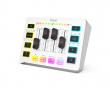 AMPLIGAME SC3 Gaming USB Mixer - Audio Mixer for Streaming & Podcast - White