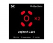 Obsidian Mouse Skates for Logitech G102/G Pro