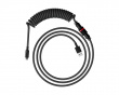 USB-C Coiled Cable - Gray / Black