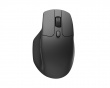 M6 Ergonomic Wireless Mouse - Black