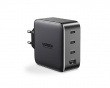 Nexode 100W USB-C PD GaN - 4-Port Wall Charger - Black