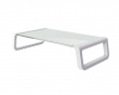 Monta Glass Monitor Stand - White