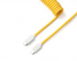 Custom Coiled Aviator Cable USB-C - Yellow