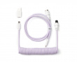 Custom Coiled Aviator Cable USB-C - Light Purple