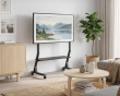 TV Stand on Wheels - Screens 45”-90” - Black