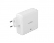 USB-C Wall-Charger and Powerbank 9600 mAh - White