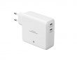 USB-C Wall-Charger and Powerbank 9600 mAh - White