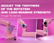 Low-Profile Boom Arm Stand - Pink