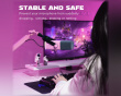 Low-Profile Boom Arm Stand - Pink