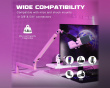 Low-Profile Boom Arm Stand - Pink