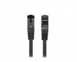 CAT 8.1 Ethernet cable S/FTP LSZH - Black - 0,25m