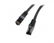 CAT 8.1 Ethernet cable S/FTP LSZH - Black - 0,25m