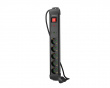 Power Strip with Surge Protector 5-Sockets - 3m - Black
