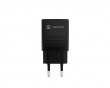 Ribera GaN USB Wall Charger USB-A & USB-C - 30W - Black