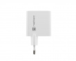 Ribera GaN USB Wall Charger USB-A & USB-C - 45W - White