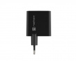 Ribera GaN USB Wall Charger USB-A & USB-C - 65W - Black