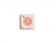 Zinc Alloy Low Profile LSA Artisan Keycap - Grapefruit