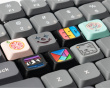 Zinc Alloy Low Profile LSA Artisan Keycap - Tangram Zinc Alloy Low Profile LSA Artisan Keycap - Tangram