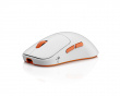 Cloud Wireless Gaming Mouse - White/Orange