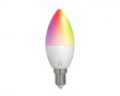 RGB LED Light E14 C37 WiFi 4.9W, RGB