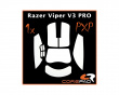 PXP Grips for Razer Viper V3 Pro - White